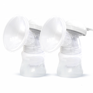 Kit téterelle double 3D taille L - 25 mm sans connecteur Y pour tire-lait Seinbiose Moon Pro