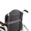 Dosseret de positionnement pour fauteuil roulant multiportance standard 44 x 9 x 49 cm avec housse