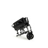 Fauteuil roulant D200 30° dossier inclinable taille 42 x 43 version standard accoudoirs B03