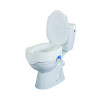 Rehausse WC hauteur 15 cm Rehotec avec pattes de fixation et couvercle