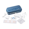 Stimulateur antalgique portable actiTENS standard avec boitier de recharge, alimentation, électrodes, adhésif et câbles