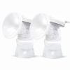 Kit téterelle double 3D taille L - 25 mm sans connecteur Y pour tire-lait Seinbiose Moon Pro