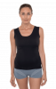 T-shirt correcteur de posture pour le quotidien Lyne Up Percko femme noir taille PK4  