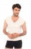 T-shirt correcteur de posture pour le quotidien Lyne Up Percko homme nude taille PK2 