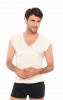 T-shirt correcteur de posture pour le quotidien Lyne Up Percko homme nude taille PK4  