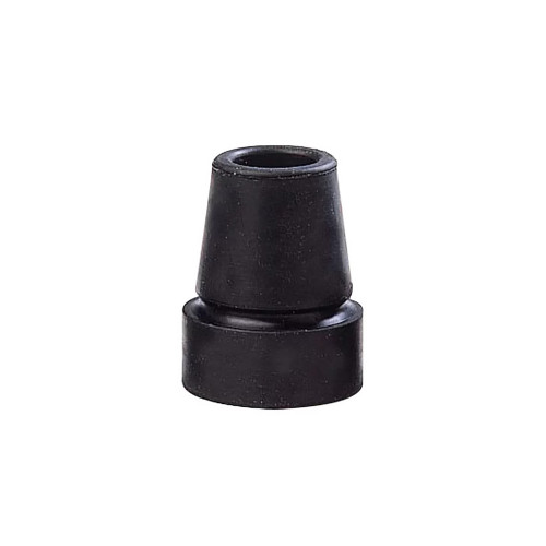 Embout de déambulateur diamètre 22 mm base 45 mm noir