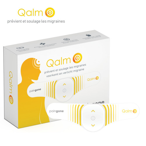 Dispositif pour prévenir et soulager les migraines Paingone Qalm