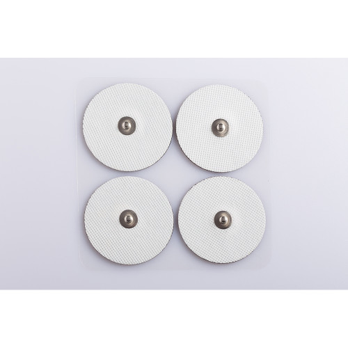 Electrode autocollante réutilisable ronde diamètre 50 mm pour stimulateur actiTENS standard (sac de 4)