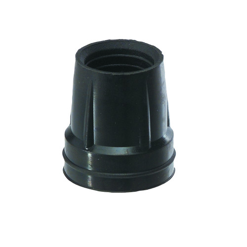 Embout de déambulateur diamètre 28 mm base 40 mm noir