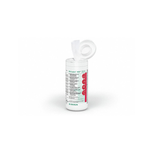 Lingette désinfectante pour surface et petit matériel Meliseptol HBV (12 boîtes de 100 lingettes)