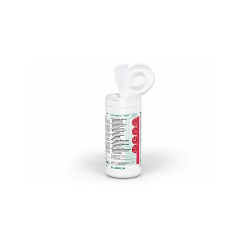 Lingette désinfectante pour surface et petit matériel Meliseptol HBV (12 boîtes de 100 lingettes)